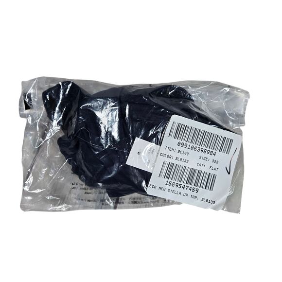 J. Crew Cross-back underwire bikini top Navy 32B BC109 - Picture 7 of 7